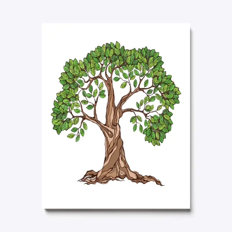 Tree canvas print